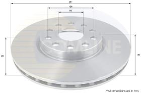 COMLINE ADC1824V - DISCO FRENO COMLINE