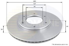 COMLINE ADC0176V - DISCO FRENO REVESTIDO COMLINE