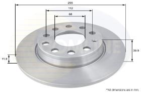 COMLINE ADC1436 - DISCO FRENO REVESTIDO COMLINE