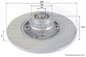 COMLINE ADC3004 - DISCO FRENO COMLINE