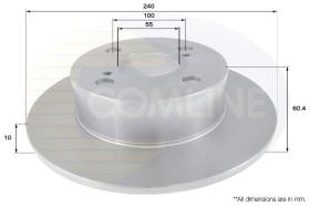 COMLINE ADC01131 - DISCO FRENO COMLINE