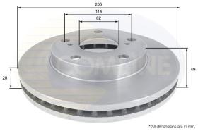 COMLINE ADC0144V - DISCO FRENO COMLINE