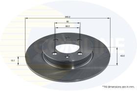 COMLINE ADC1317 - DISCO FRENO COMLINE