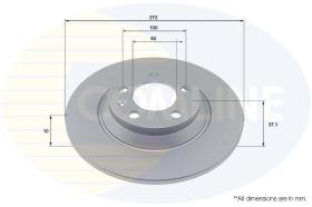 COMLINE ADC2995 - DISCO FRENO REVESTIDO COMLINE