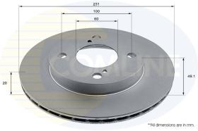 COMLINE ADC2851V - DISCO FRENO REVESTIDO COMLINE