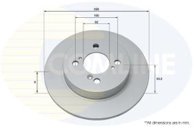 COMLINE ADC0932 - DISCO FRENO REVESTIDO COMLINE