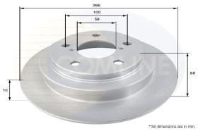 COMLINE ADC0809 - DISCO FRENO COMLINE