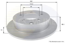 COMLINE ADC0382 - DISCO FRENO COMLINE