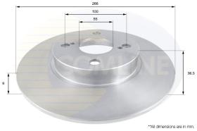 COMLINE ADC0155 - DISCO FRENO COMLINE