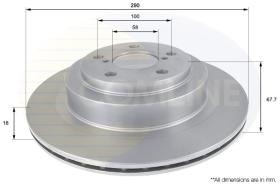 COMLINE ADC0820V - DISCO FRENO REVESTIDO COMLINE