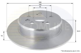 COMLINE ADC01101 - DISCO FRENO COMLINE