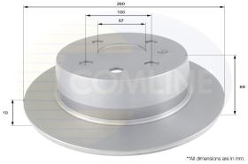 COMLINE ADC1119 - DISCO FRENO COMLINE