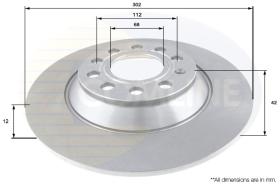 COMLINE ADC1482 - DISCO FRENO REVESTIDO COMLINE