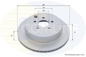 COMLINE ADC5009V - DISCO FRENO REVESTIDO COMLINE