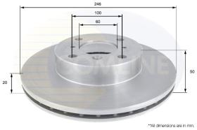 COMLINE ADC0914V - DISCO FRENO COMLINE