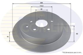 COMLINE ADC4040 - DISCO FRENO REVESTIDO COMLINE