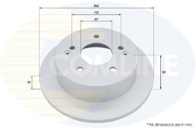 COMLINE ADC2952 - DISCO FRENO REVESTIDO COMLINE- SUST.  ADC2989