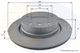 COMLINE ADC1759V - DISCO FRENO REVESTIDO COMLINE