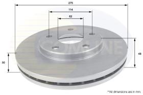 COMLINE ADC0150V - DISCO FRENO COMLINE