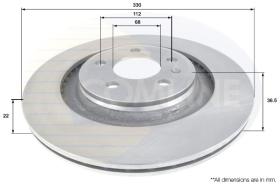 COMLINE ADC1486V - DISCO FRENO REVESTIDO COMLINE