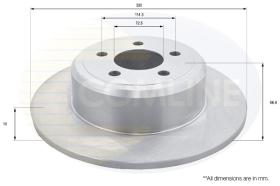 COMLINE ADC2329 - DISCO FRENO REVESTIDO COMLINE