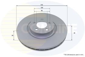 COMLINE ADC2993V - DISCO FRENO REVESTIDO COMLINE