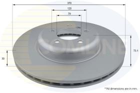 COMLINE ADC2839V - DISCO FRENO REVESTIDO COMLINE