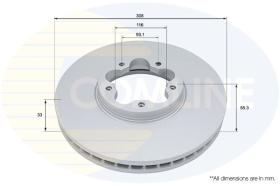 COMLINE ADC5069V - DISCO FRENO REVESTIDO COMLINE