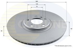 COMLINE ADC2877VL - DISCO FRENO REVESTIDO COMLINE