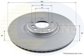 COMLINE ADC2878VR - DISCO FRENO REVESTIDO COMLINE