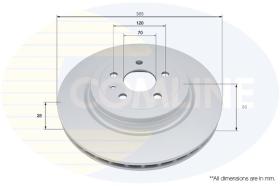 COMLINE ADC5112V - DISCO FRENO REVESTIDO COMLINE- SUST.  ADC5189V