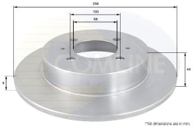 COMLINE ADC0235 - DISCO FRENO COMLINE