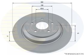 COMLINE ADC4076 - DISCO FRENO REVESTIDO COMLINE- S/S TO ADC4054