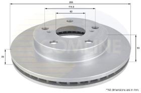 COMLINE ADC0190V - DISCO FRENO COMLINE