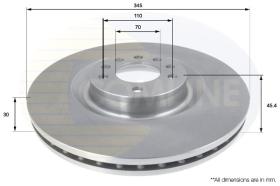 COMLINE ADC1155V - DISCO FRENO COMLINE