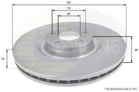 COMLINE ADC1484V - DISCO FRENO REVESTIDO COMLINE