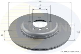 COMLINE ADC2855V - DISCO FRENO REVESTIDO COMLINE