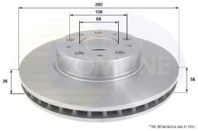 COMLINE ADC1910V - DISCO FRENO COMLINE