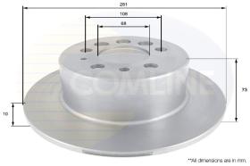 COMLINE ADC1902 - DISCO FRENO COMLINE