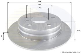 COMLINE ADC1622 - DISCO FRENO REVESTIDO COMLINE