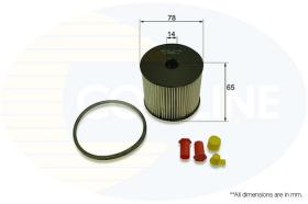 COMLINE EFF086 - FILTRO COMBUSTIBLE COMLINE -