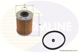 COMLINE EFF026 - FILTRO COMBUSTIBLE COMLINE - SUST.  EFF240