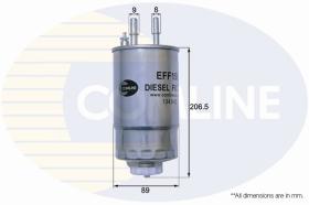 COMLINE EFF156 - FILTRO COMBUSTIBLE COMLINE