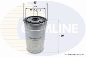 COMLINE EFF007 - FILTRO COMBUSTIBLE COMLINE - SUST.  EFF021