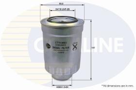 COMLINE CTY13003 - FILTRO COMBUSTIBLE COMLINE - SUST.  EFF107