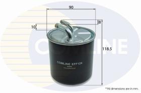 COMLINE EFF124 - FILTRO COMBUSTIBLE COMLINE