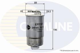 COMLINE EFF197 - FILTRO COMBUSTIBLE COMLINE