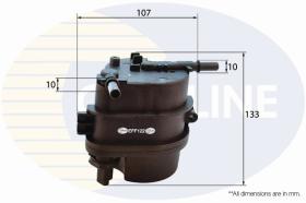 COMLINE EFF122 - FILTRO COMBUSTIBLE COMLINE