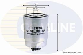 COMLINE EFF038 - FILTRO COMBUSTIBLE COMLINE