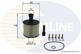 COMLINE EFF305D - FILTRO COMBUSTIBLE COMLINE